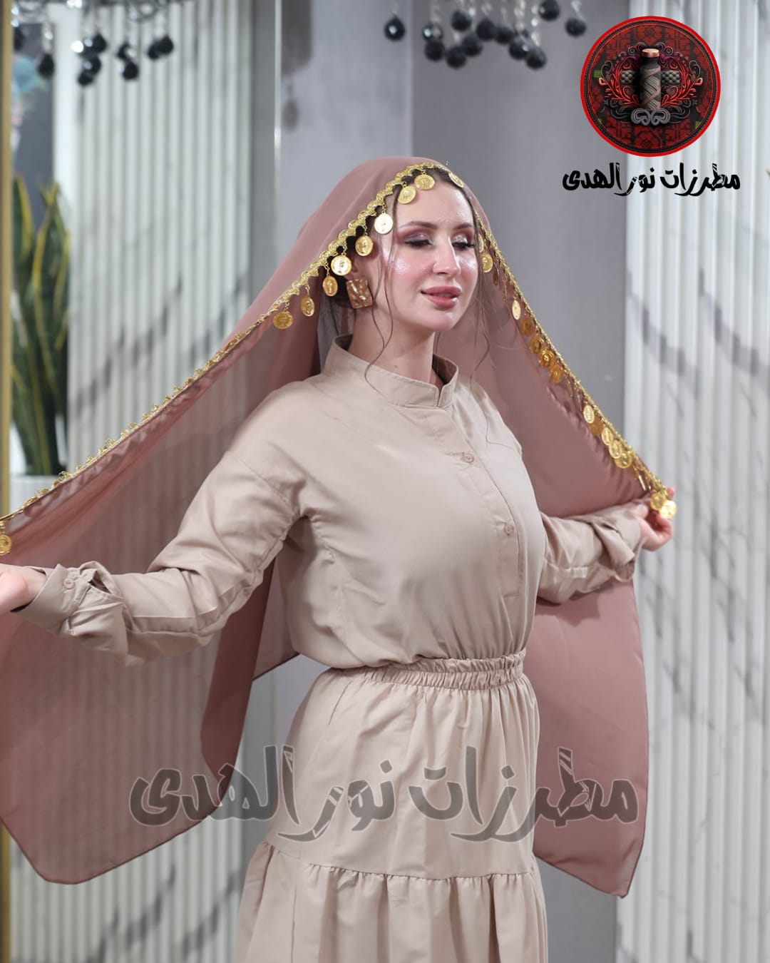 Women's Heritage Chiffon Shawl | Tarha Satati