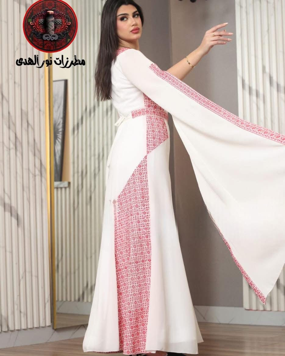 Women Luxury Thobe Tatreez Embroidery Heritage {alasala Thobe}