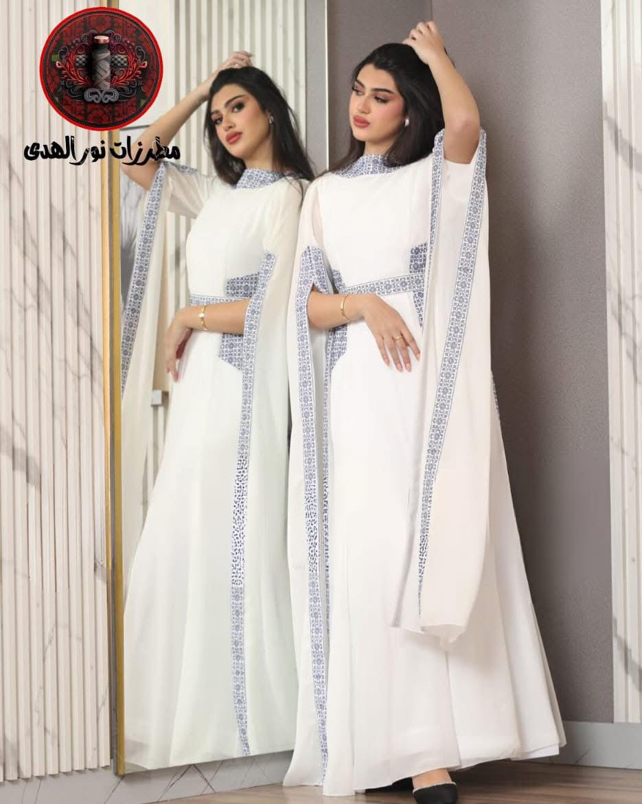 Women Luxury Thobe Tatreez Embroidery Heritage {alasala Thobe}