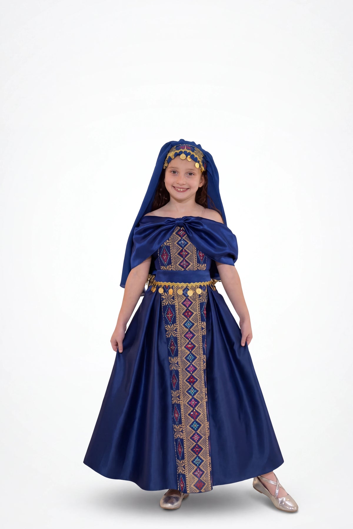 Thobe Celia - Navy on white studio background
