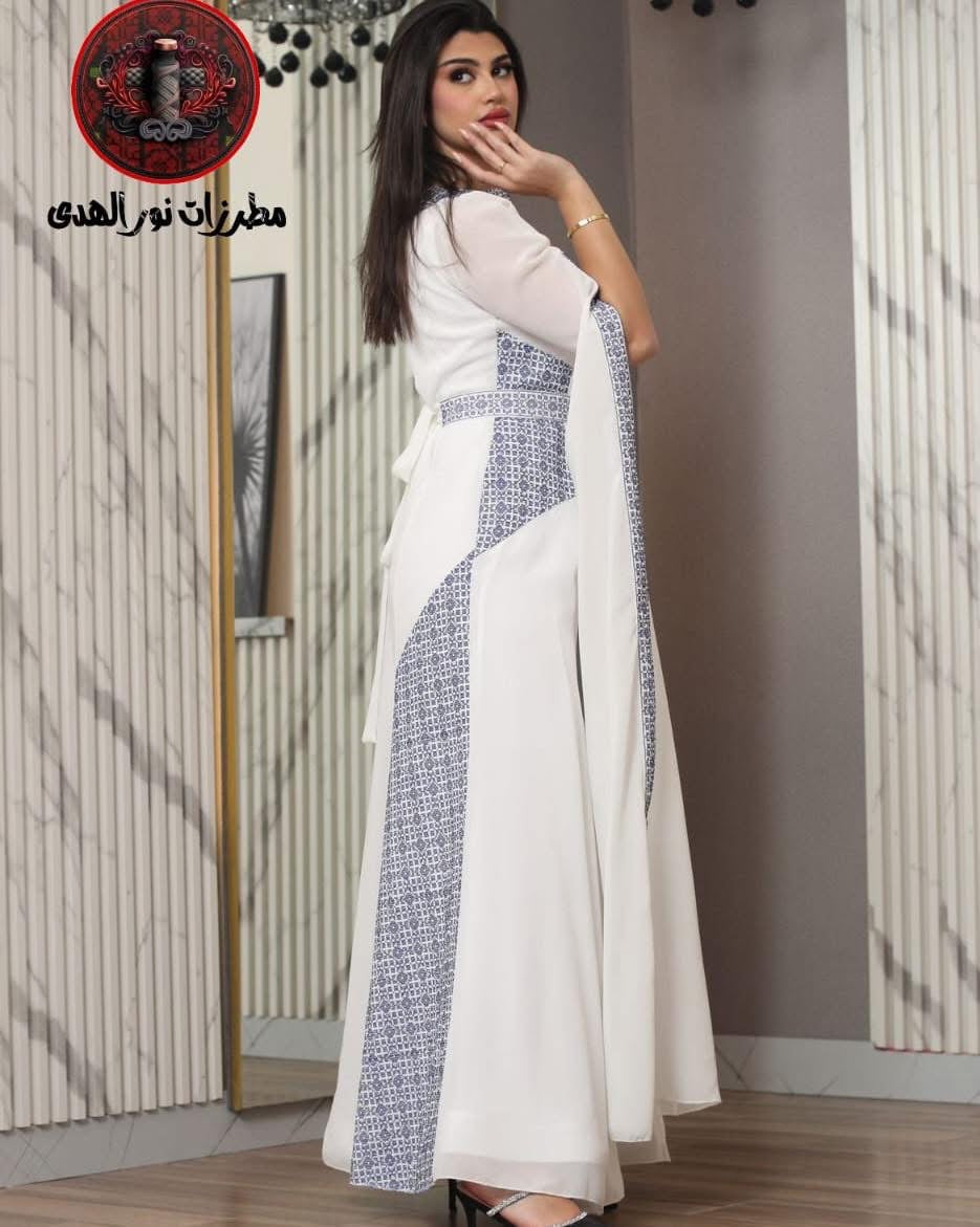 Women Luxury Thobe Tatreez Embroidery Heritage {alasala Thobe}