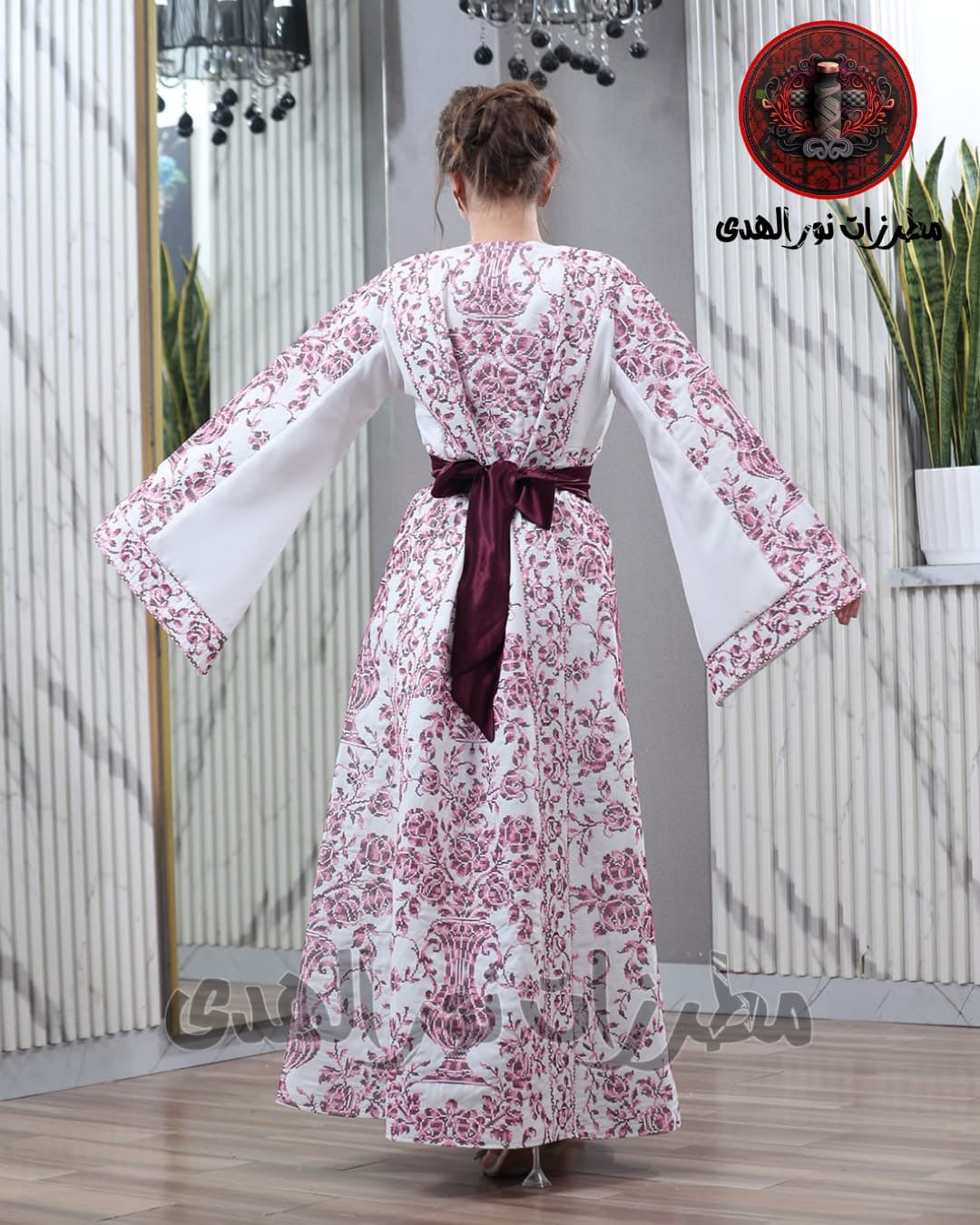 Elegant Traditional Embroidered Dress – Timeless Heritage Collection