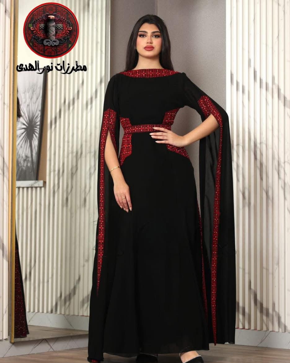 Women's Heritage Chiffon Dress | Taj Al Henna