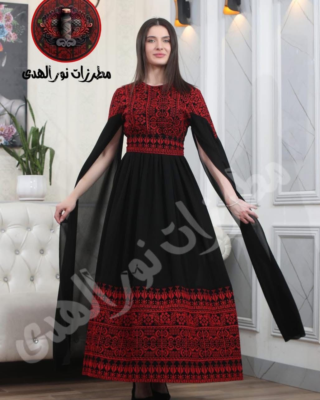 Women's Heritage Chiffon Dress | Sayyidat Al Anaqah