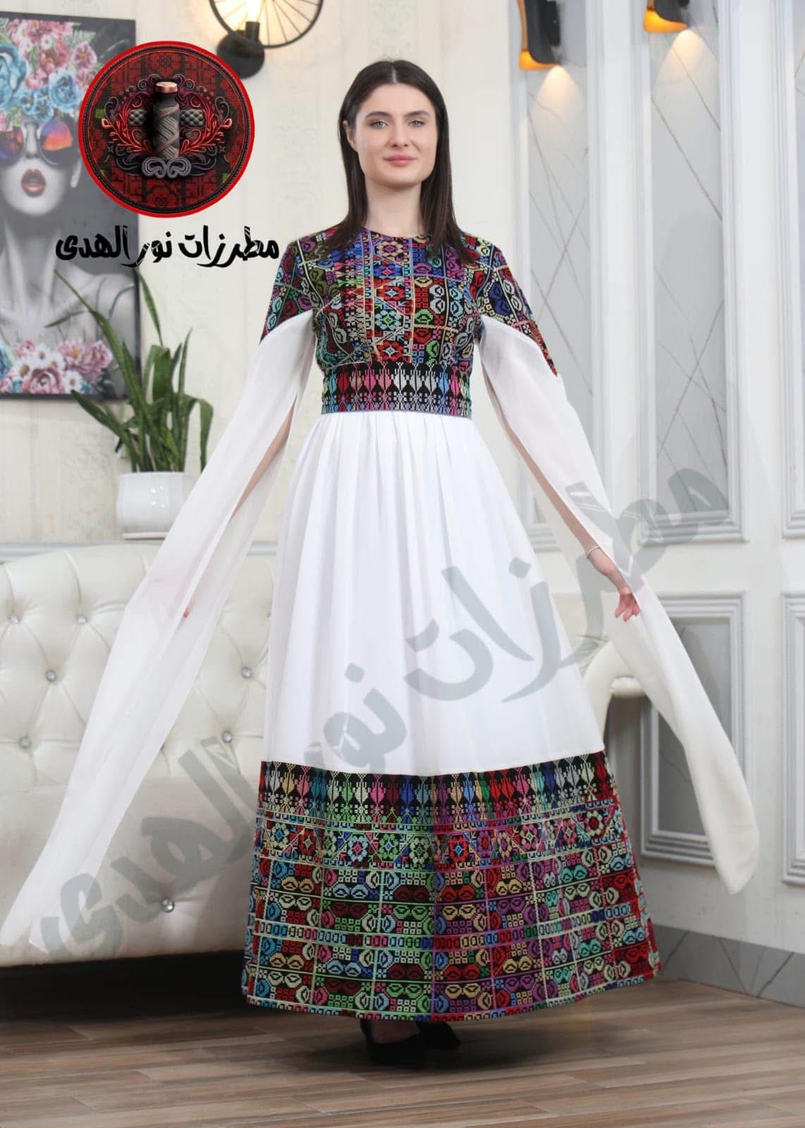 ثوب سيدة الأناقة النسائي، Sayyidat Al Anaqah Women's Heritage Chiffon Dress