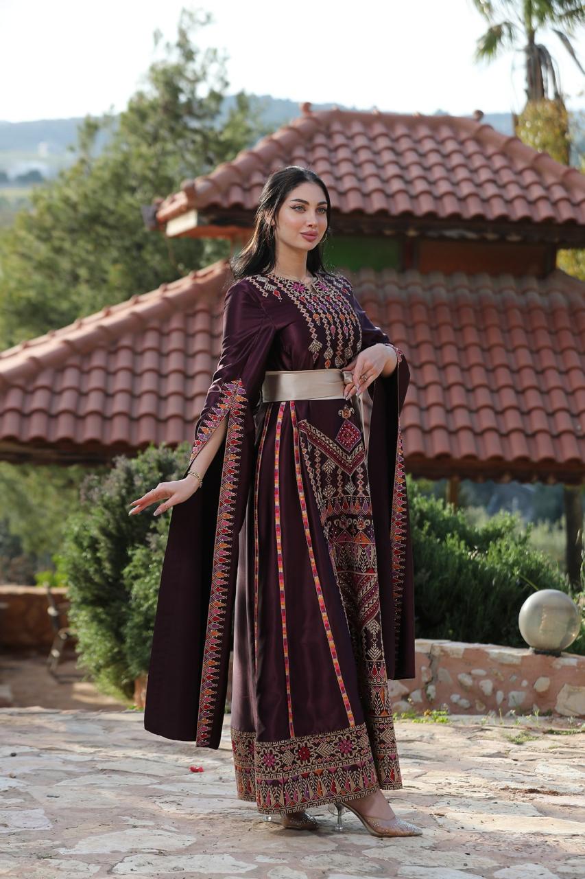 Women's Embroidered Heritage Kaftan | Qaftan Al Motaraz