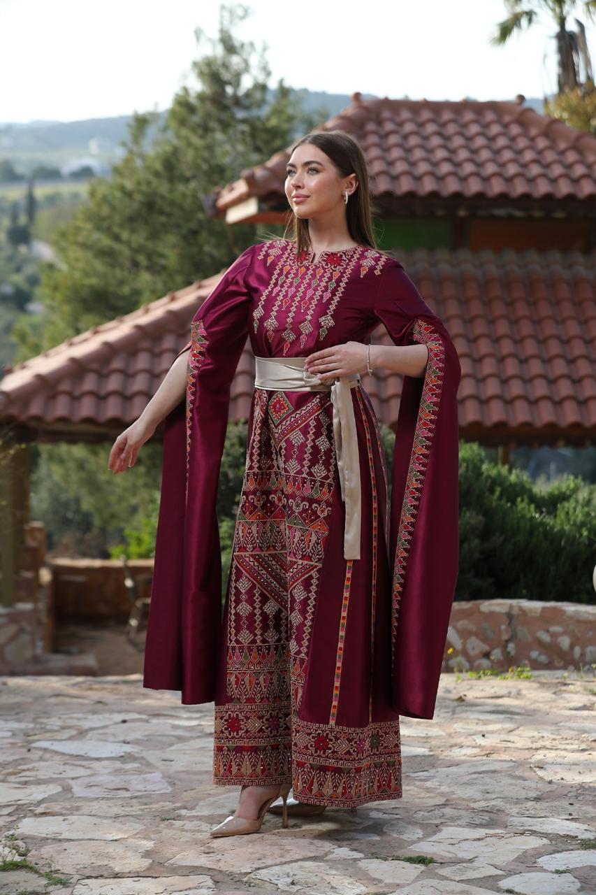 Women's Embroidered Heritage Kaftan | Qaftan Al Motaraz