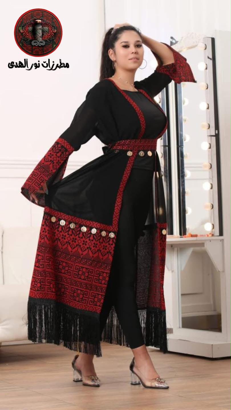 Women's Two-Piece Chiffon Heritage Bisht | Bisht Satati