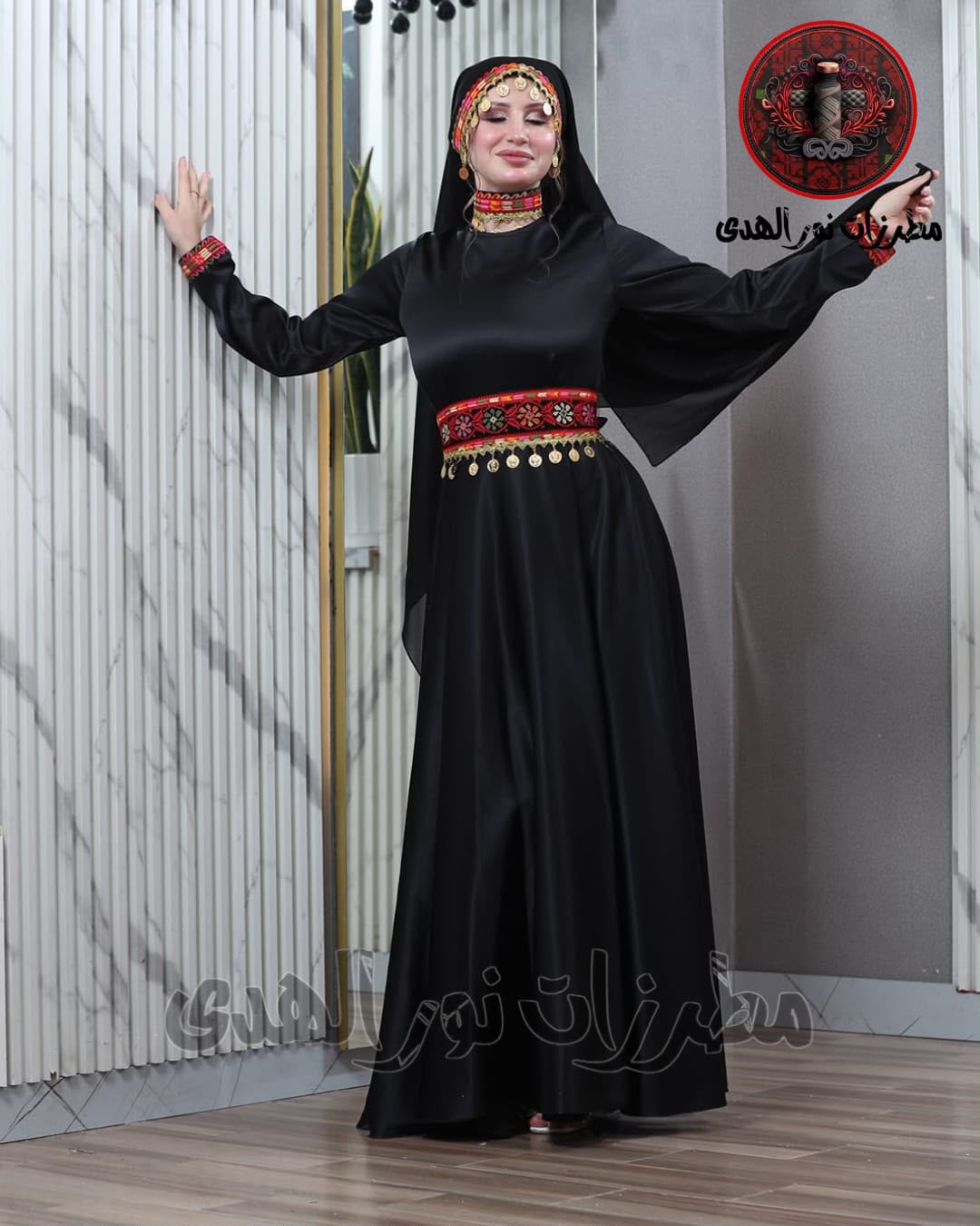 Women's Satin Heritage Dress | Thoub Manajel Satati