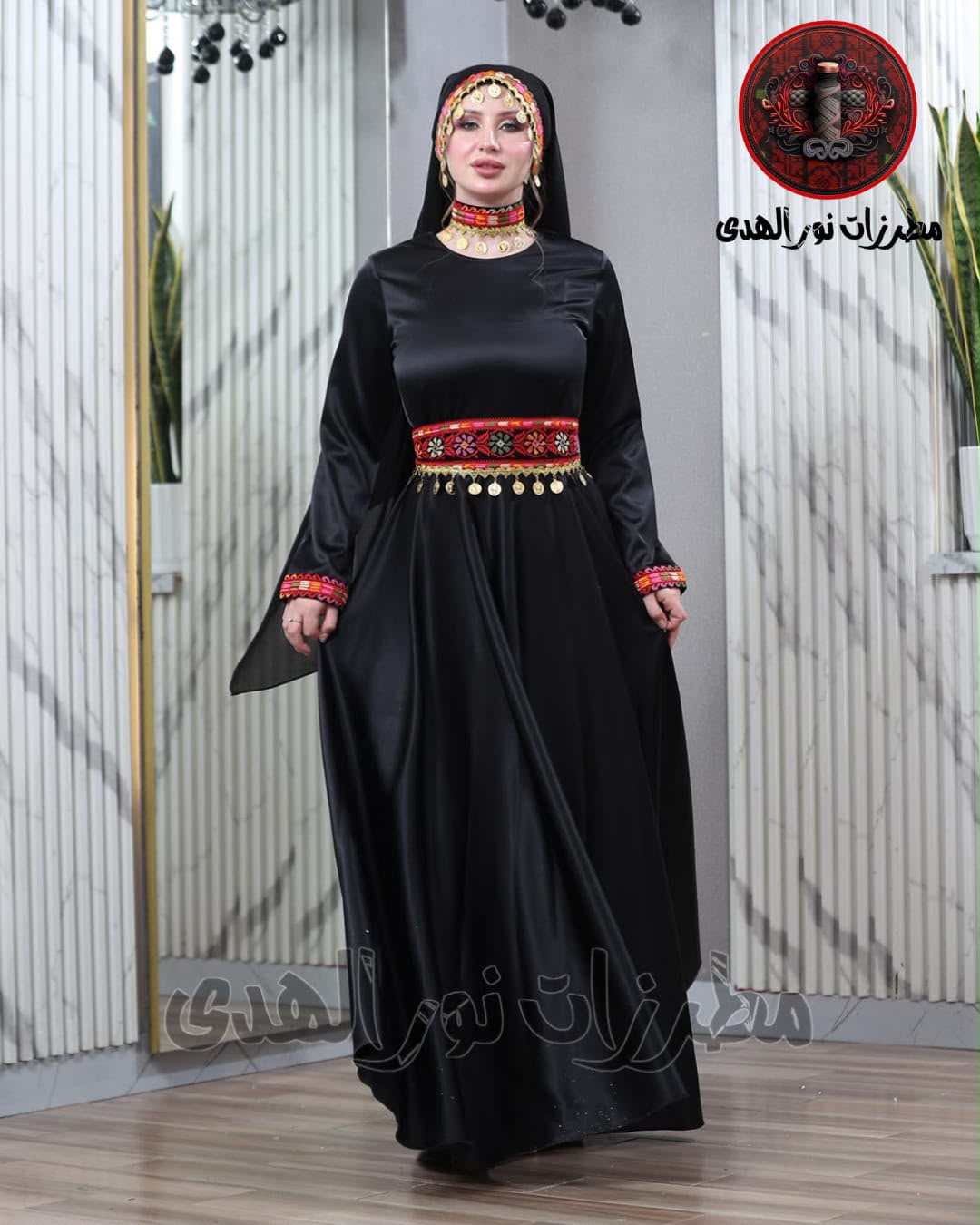 Women's Satin Heritage Dress | Thoub Manajel Satati