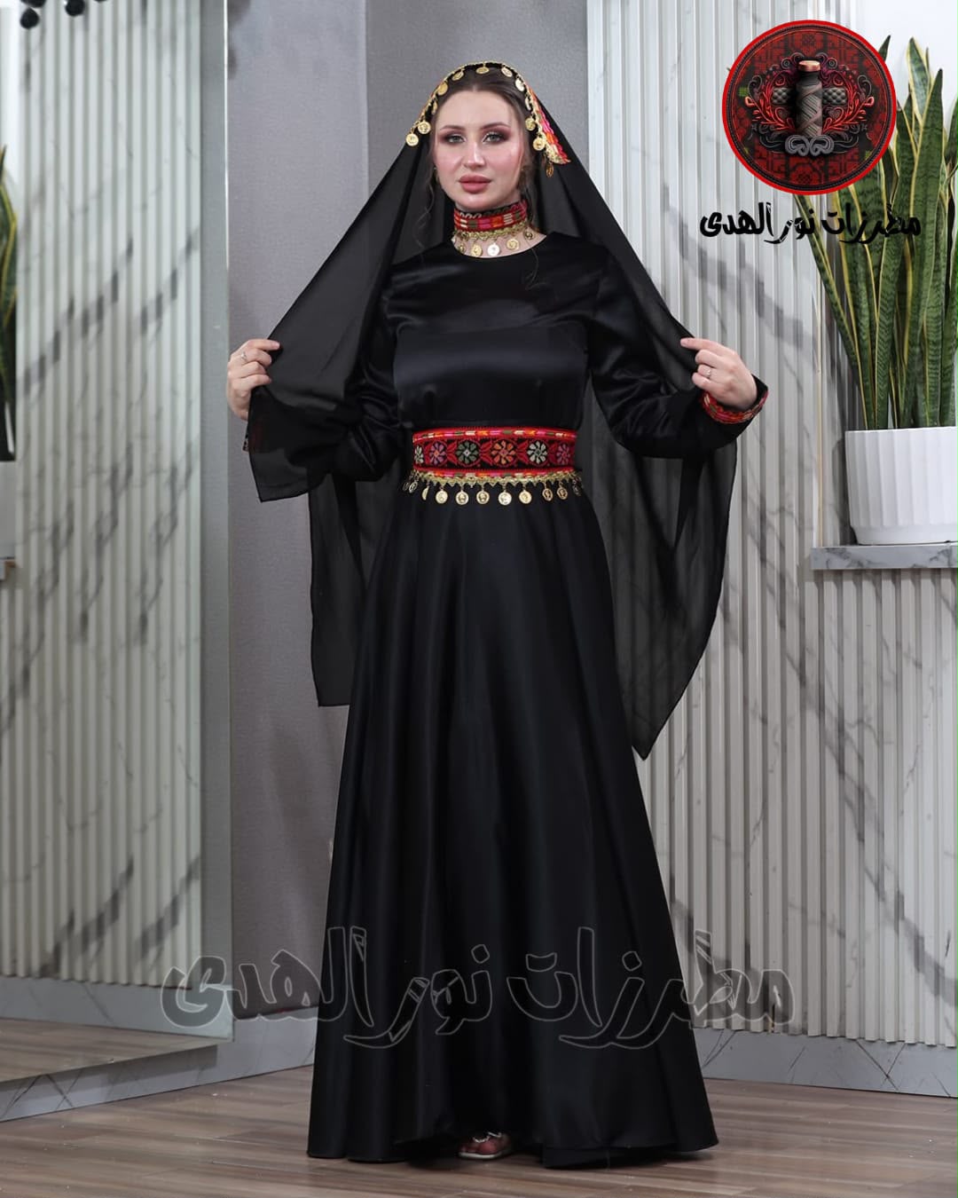 Women's Satin Heritage Dress | Thoub Manajel Satati