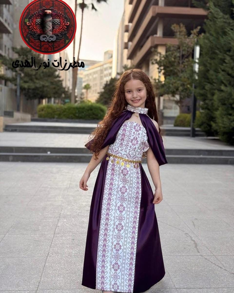 ثوب أميرة الحنا البناتي ستان