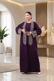 Women's Two-Piece Barbie Fabric Heritage Bisht | Bisht Satati