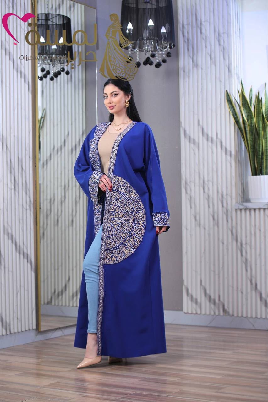 Women's One-Piece Embroidered Heritage Bisht | Bisht Satati