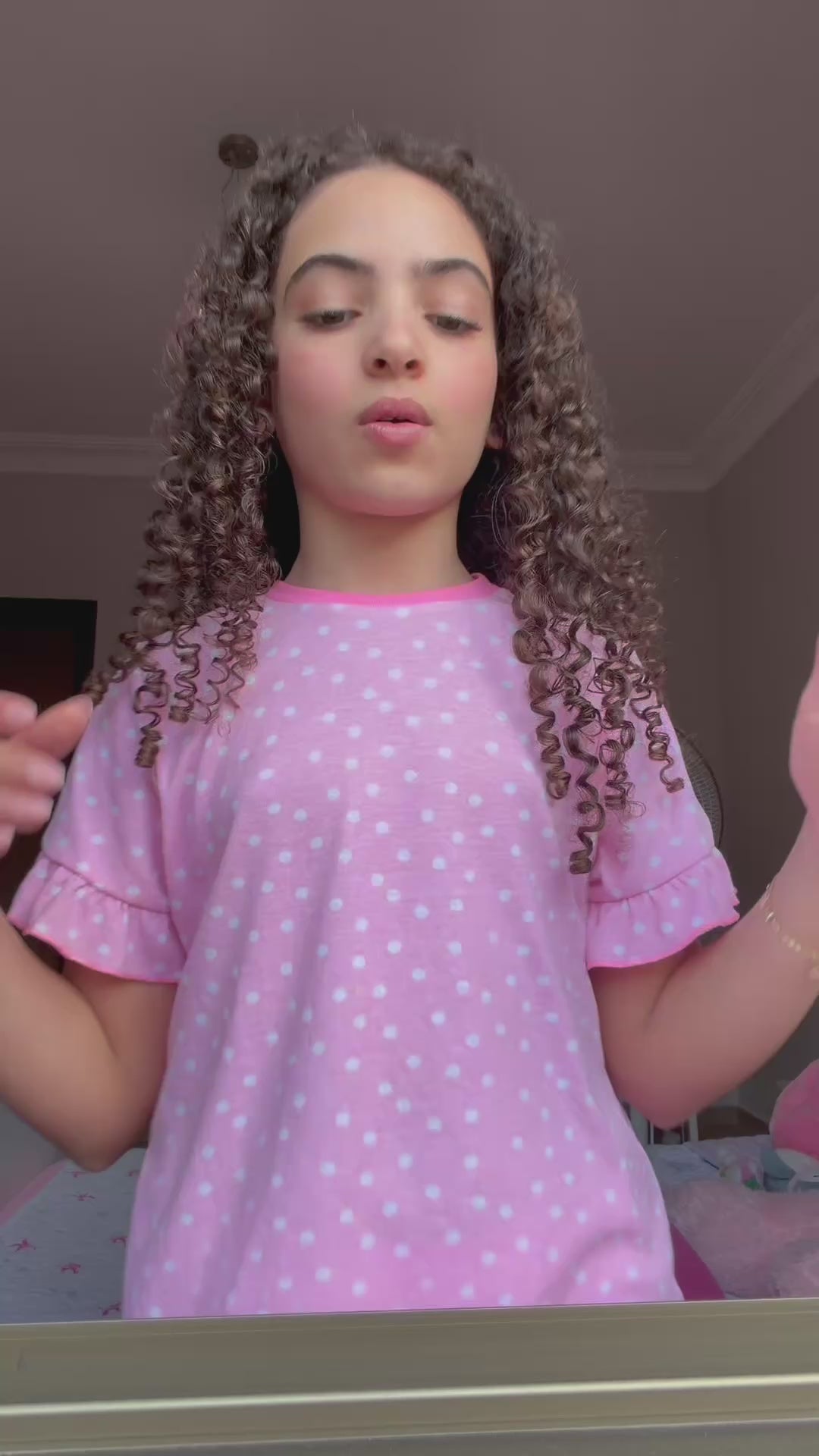 Load video: Girls Oriental Embroidered Chiffon Dress with Coin Details | Muhayyar Kids Dress