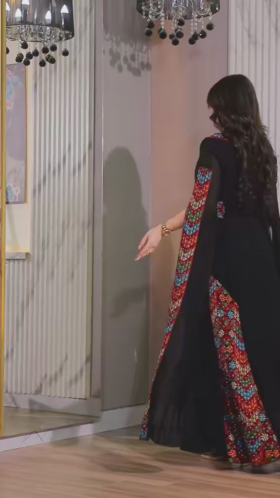 تحميل الفيديو: ثوب تراثي نسائي شيفون | المكس الملكي